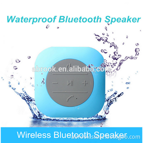 High quality suction cup bluetooth shower speaker waterproof